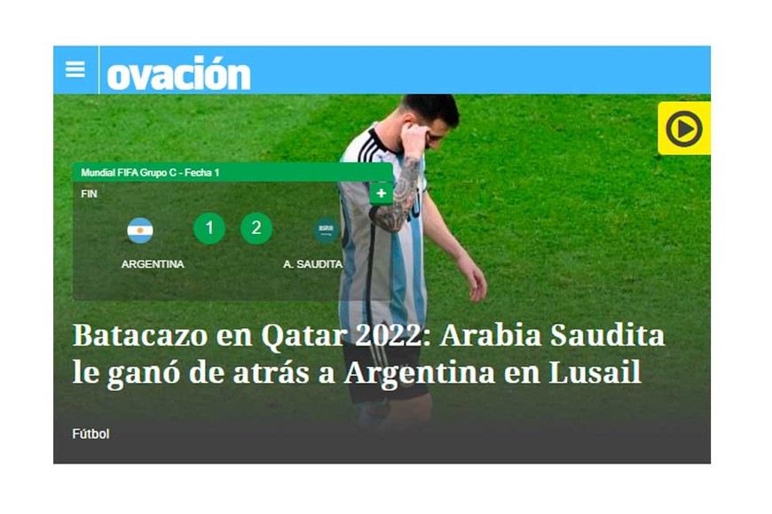 Medios extranjeros Argentina