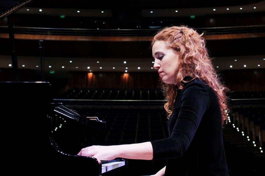 La pianista Lilia Salsano.