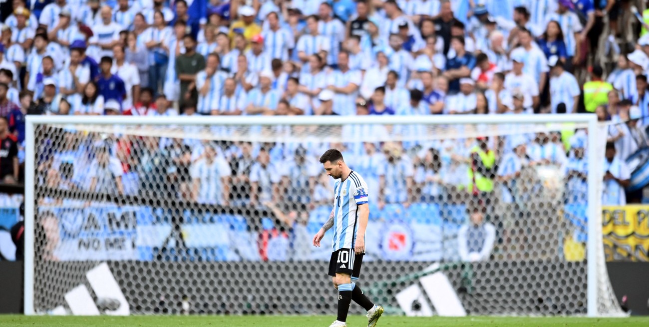 Lionel Messi tras la derrota: "Tenemos que ganar o ganar y depende de nosotros"