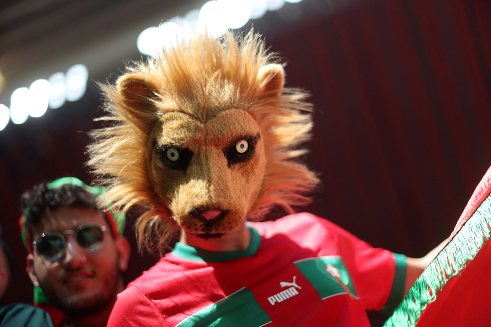 El Mundial de Fútbol que se disputa en  Qatar, brinda este particular color de los hinchas cuando juega cada selección. 