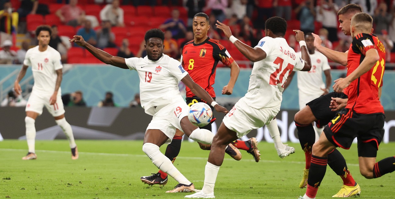 Bélgica logró un triunfo ante Canadá en su debut en el Mundial de Qatar
