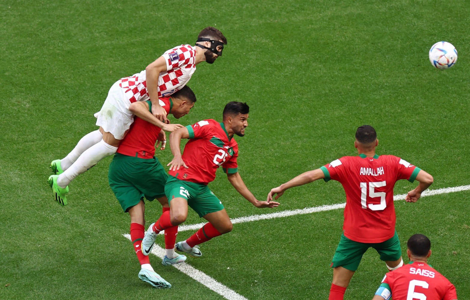 Por el grupo F, Marruecos y Croacia empataron 0 a 0. 