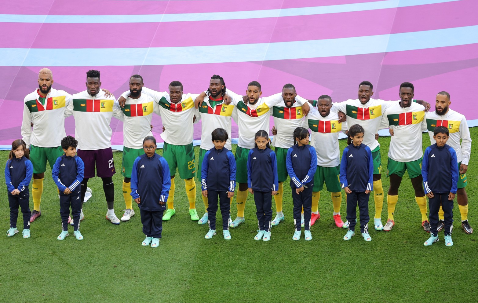 Por el grupo G, Suiza le ganó 1 a 0 a Camerún.