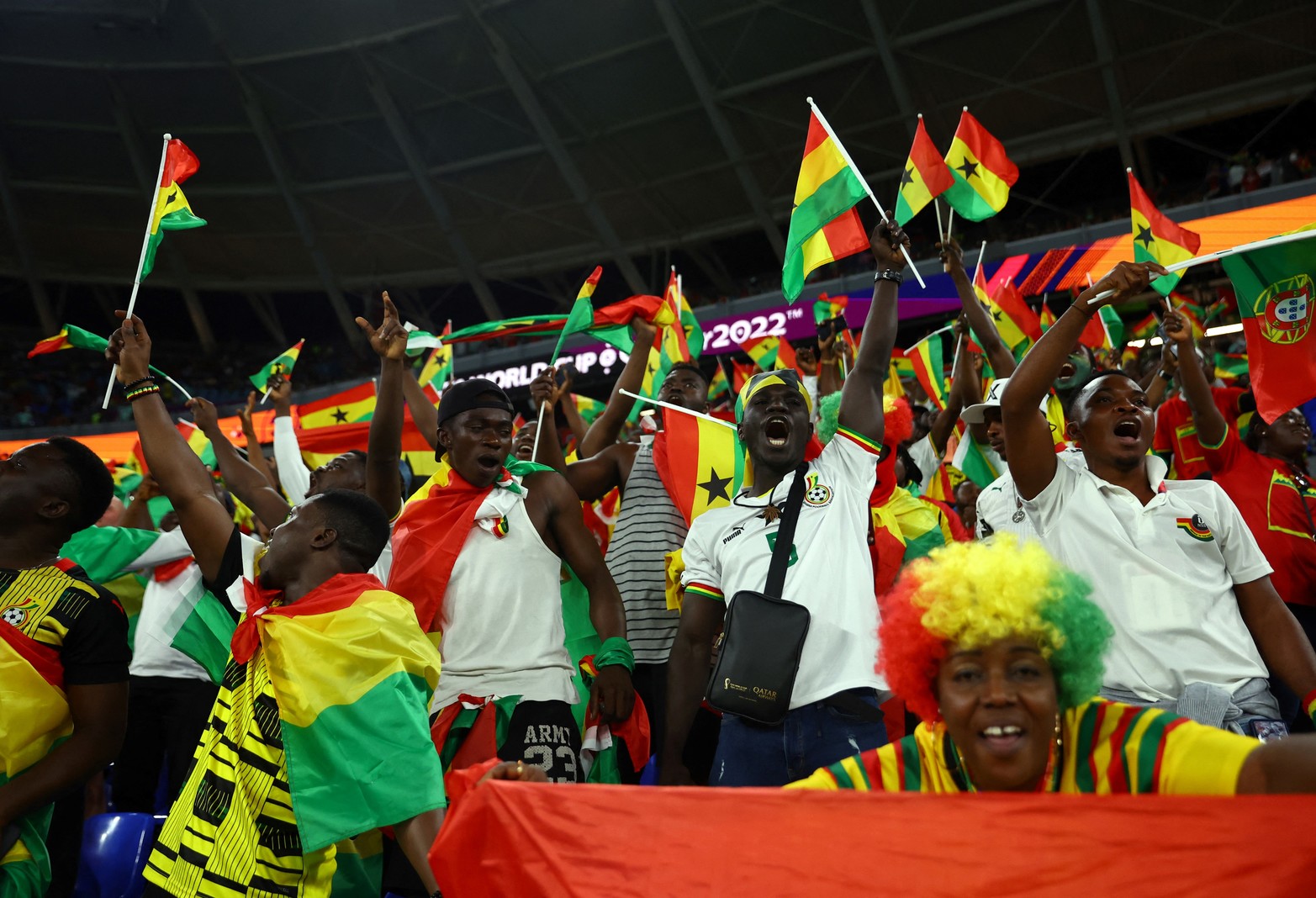 Por el grupo H, Portugal y Ghana tienen su primer partido. 