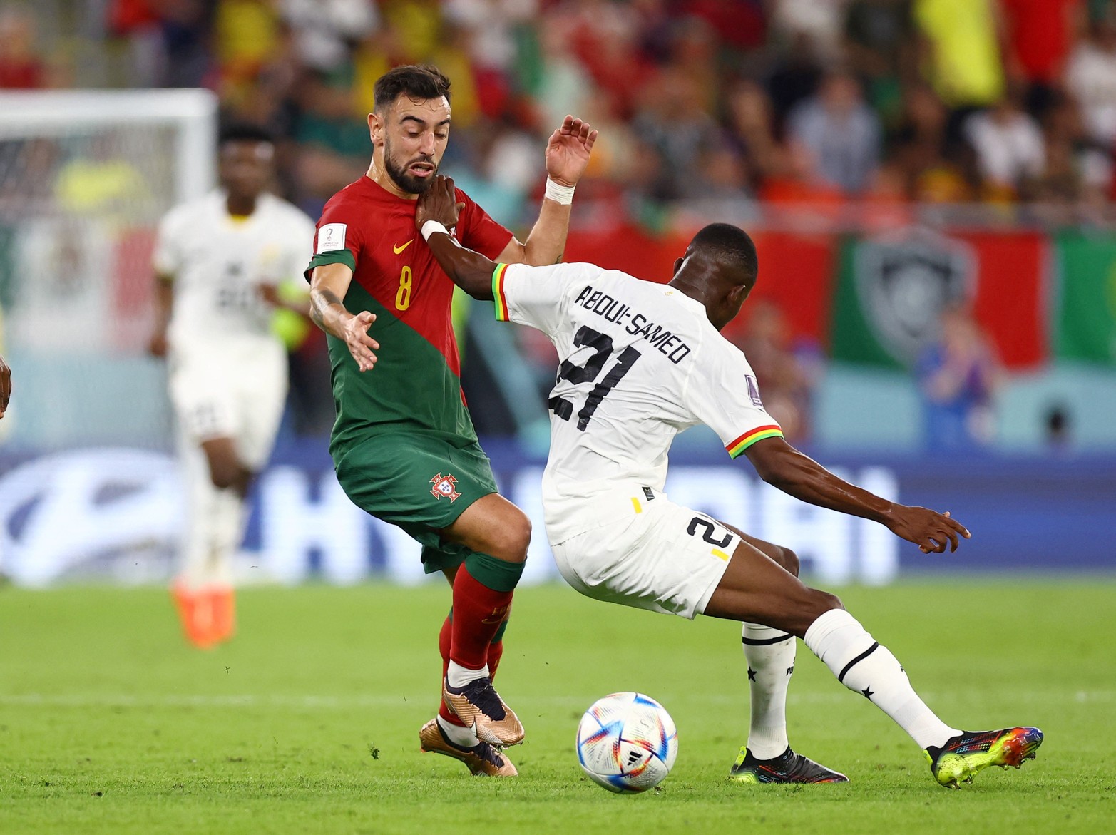 Por el grupo H, Portugal y Ghana tienen su primer partido. 