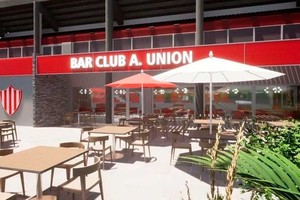 Lo que viene... Mirando el almanaque a esta altura del año y con el Mundial instalado, la primera zona que se mostrará mejorada es el viejo espacio del Bar-Restó del Club Atlético Unión