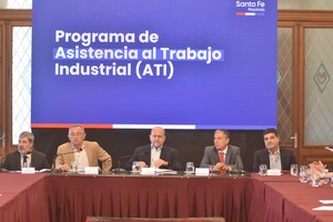 El primer mandatario provincial destacó el desempeño productivo de la provincia. Crédito: Flavio Raina.