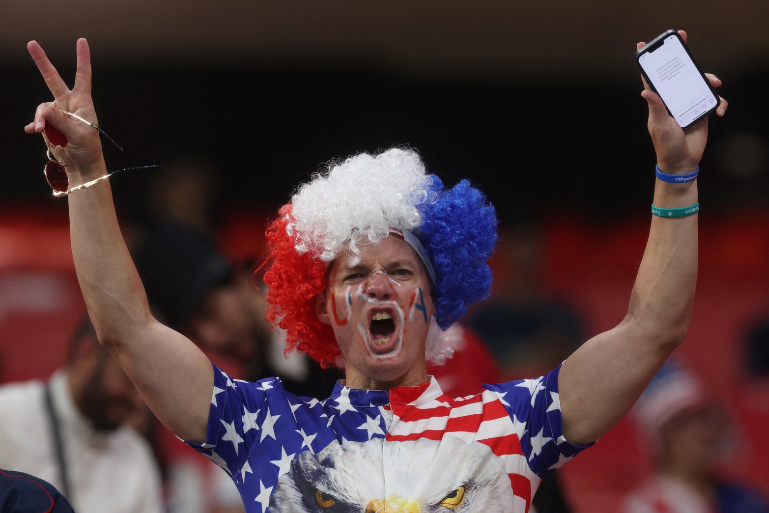 Por la segunda fecha del Grupo B, Inglaterra empató 0 a 0 con Estados Unidos.