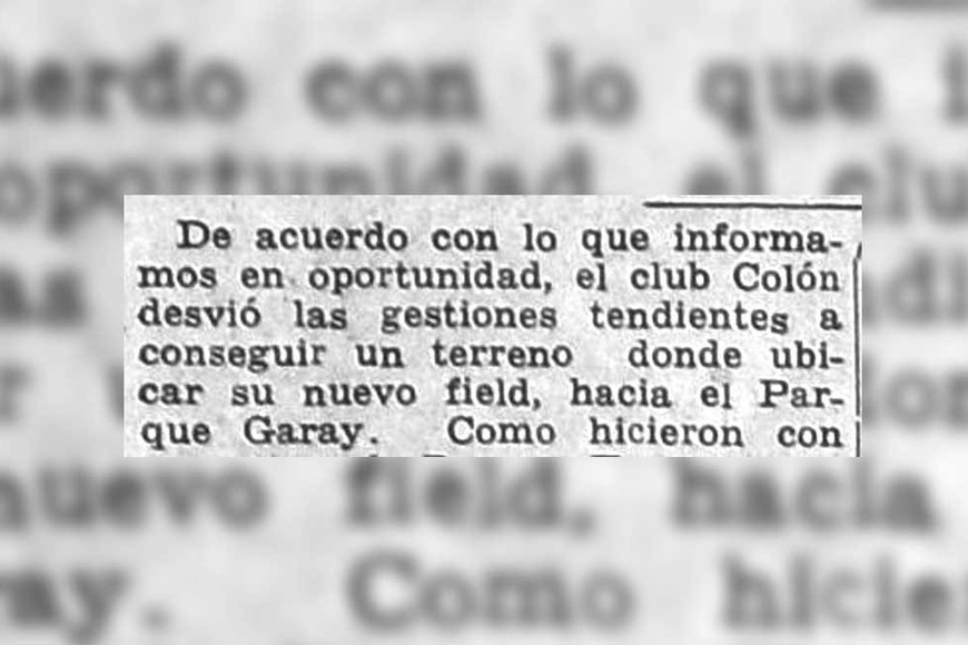 Memorias SF cancha colon parque garay