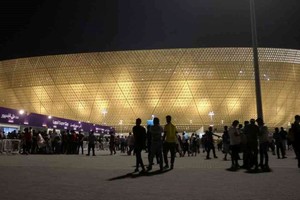 El Estadio Icónico de Lusail, una de las tantas obras majestuosas que montó el emirato. Crédito: Reuters