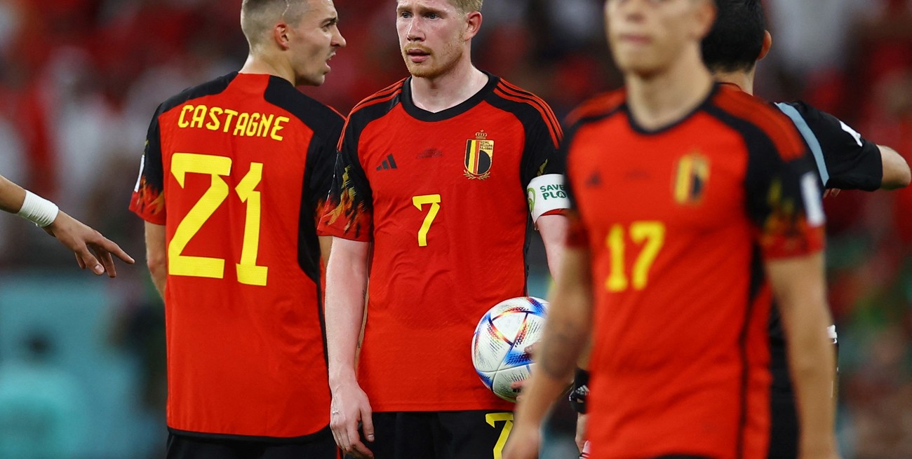 Bélgica empató con Croacia y quedó eliminada del Mundial de Qatar 2022
