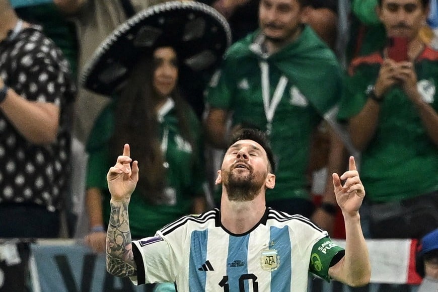 El último cruce con México fue triunfo argentino con goles de Messi y Enzo en Qatar. Foto: Reuters