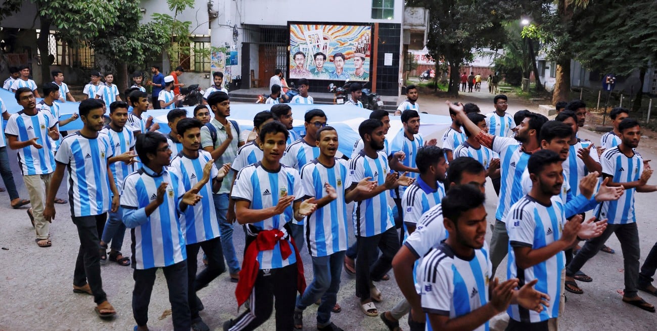 ¿Por qué en Bangladesh son fanáticos de la Selección Argentina de fútbol?