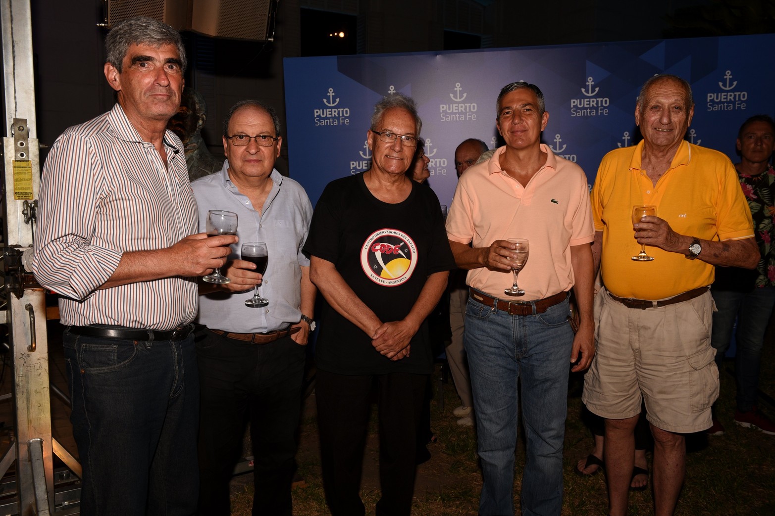 Tango y Estrellas en el puerto