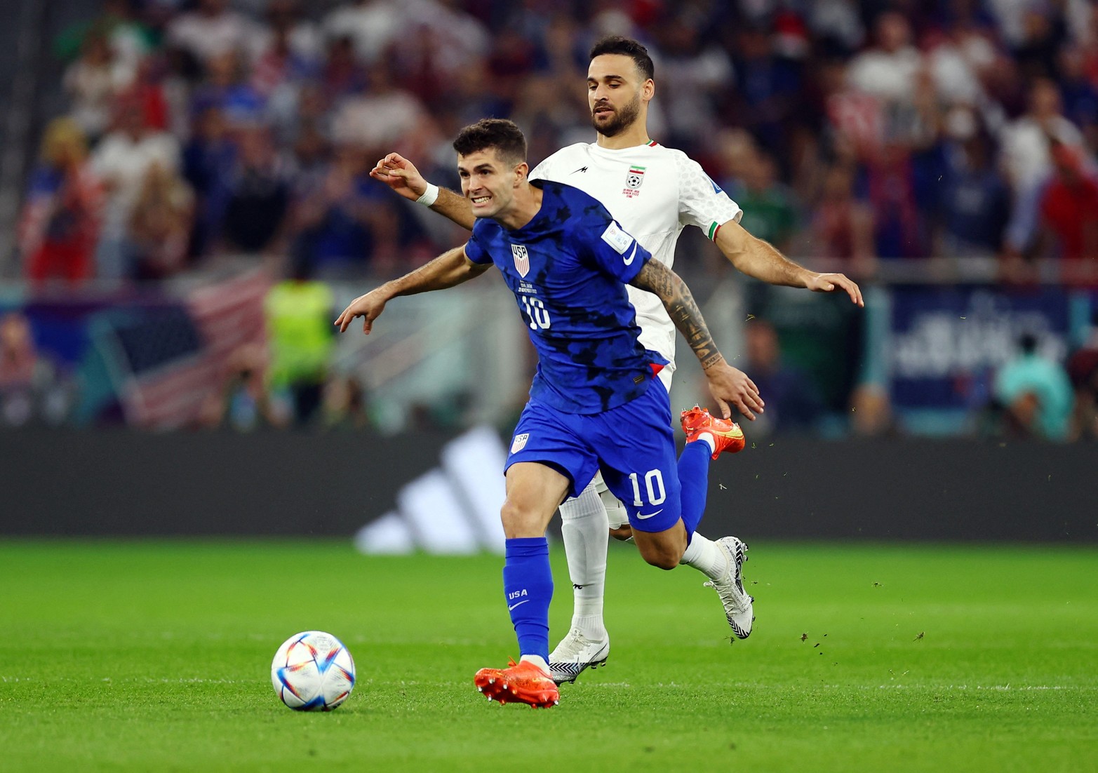 Estados Unidos venció a Irán 1 a 0 y avanzó a octavos de final.