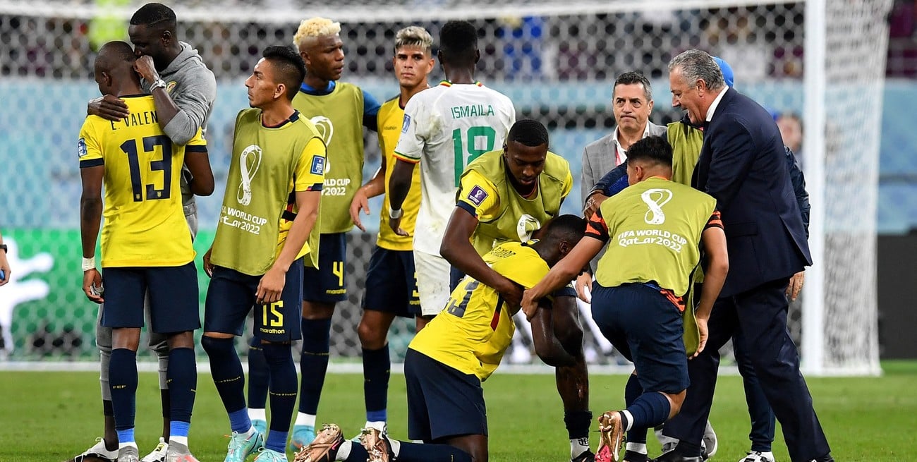 Ecuador cayó ante Senegal y quedó eliminado del Mundial de Qatar 2022