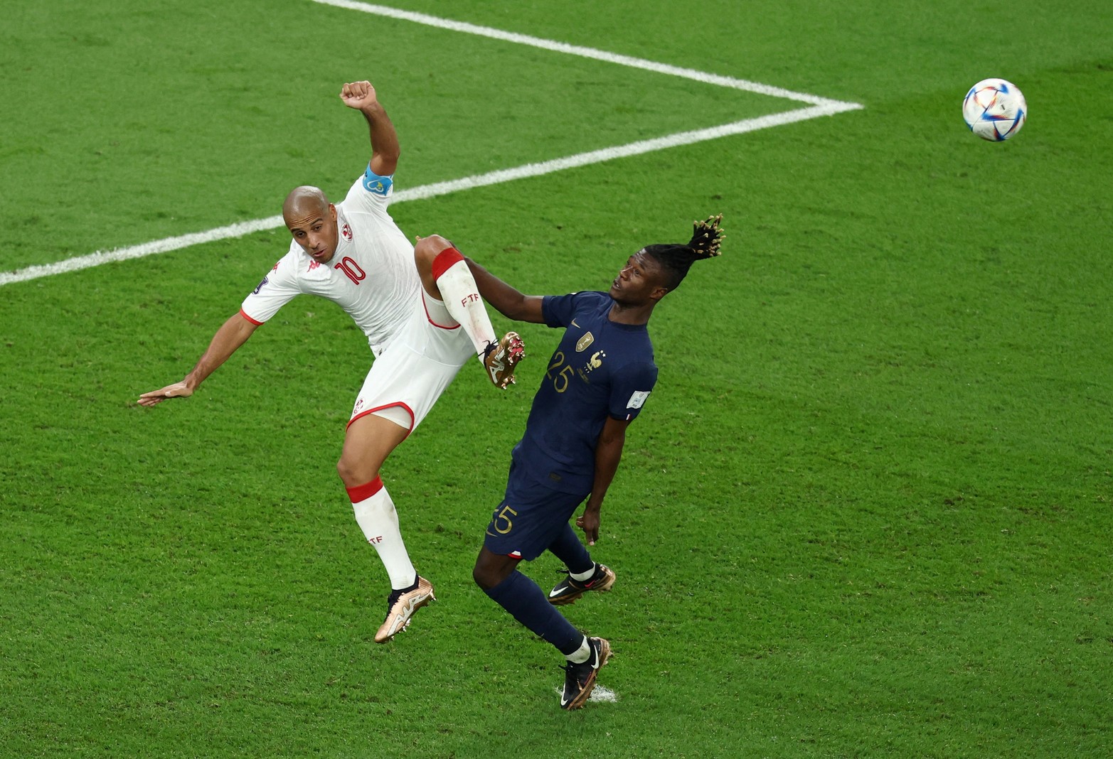 Por el grupo D, Francia y Túnez juegan por la tercera fecha.