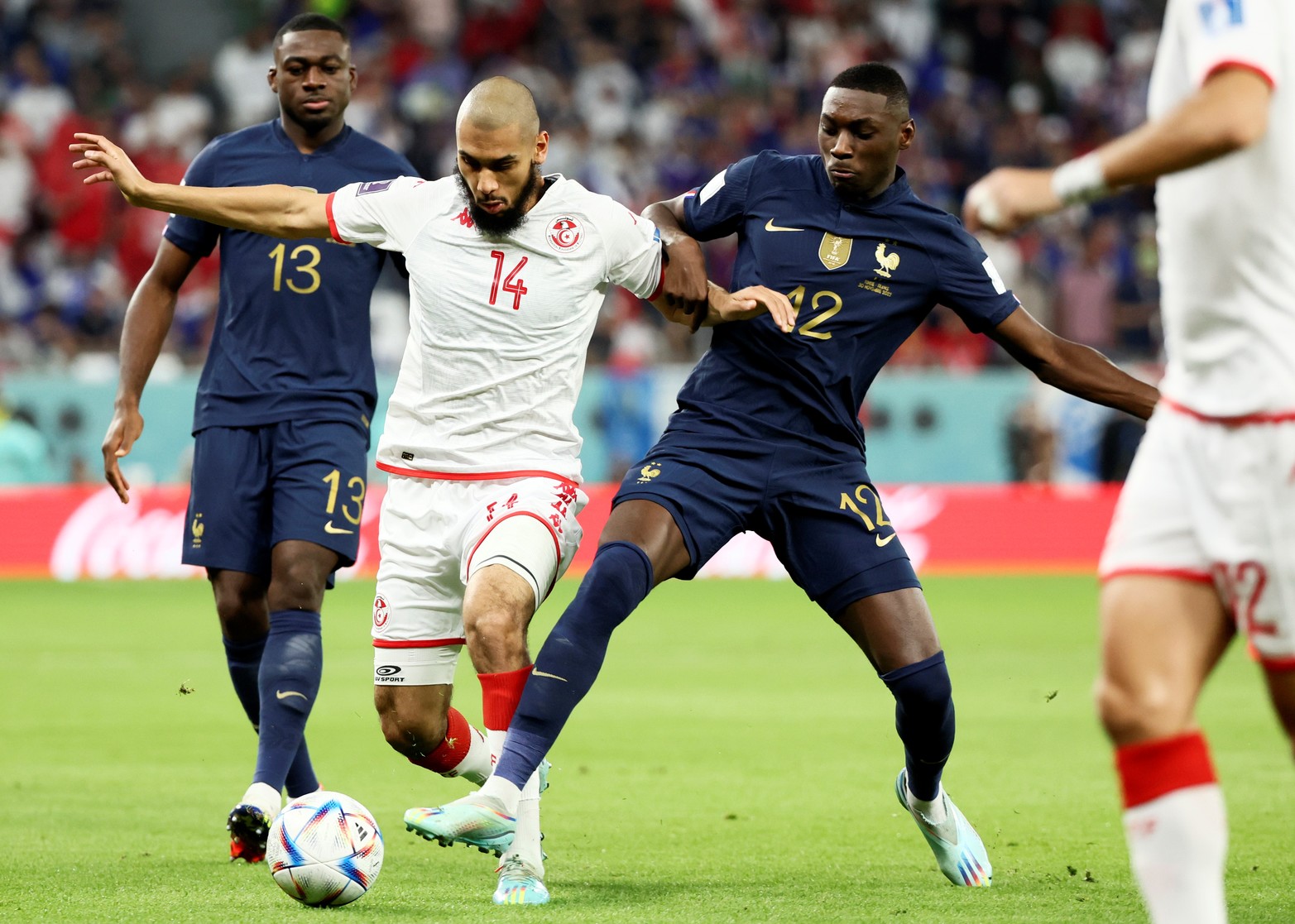 Por el grupo D, Francia y Túnez juegan por la tercera fecha.