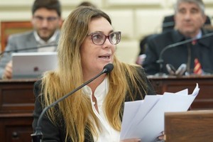 La legisladora es docente de la UNR y licenciada en comunicación.