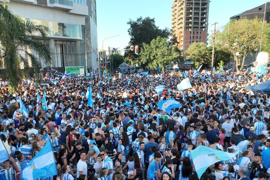 Bulevard y Rivadavia en la ciudad de Santa Fe. Crédito: Fernando Nicola