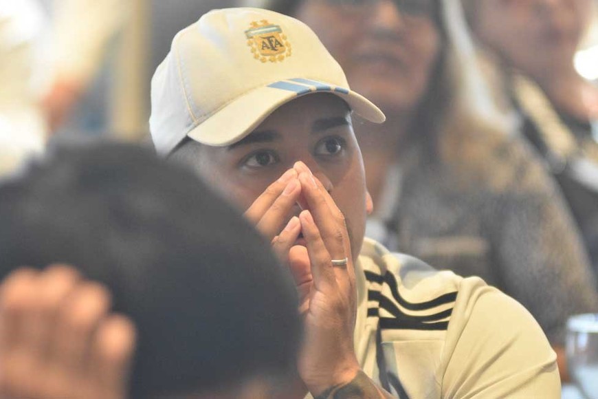 Sufrimiento hinchas Selección Argentina