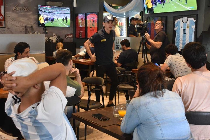 Sufrimiento hinchas Selección Argentina