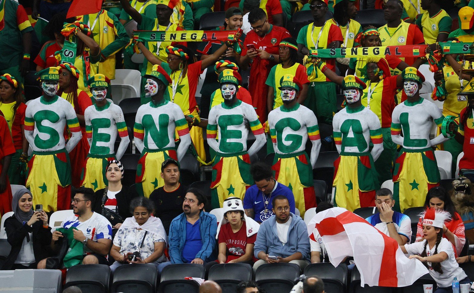 Inglaterra goleó 3-0 a Senegal y jugará ante Francia los cuartos de final del Mundial Qatar 2022.