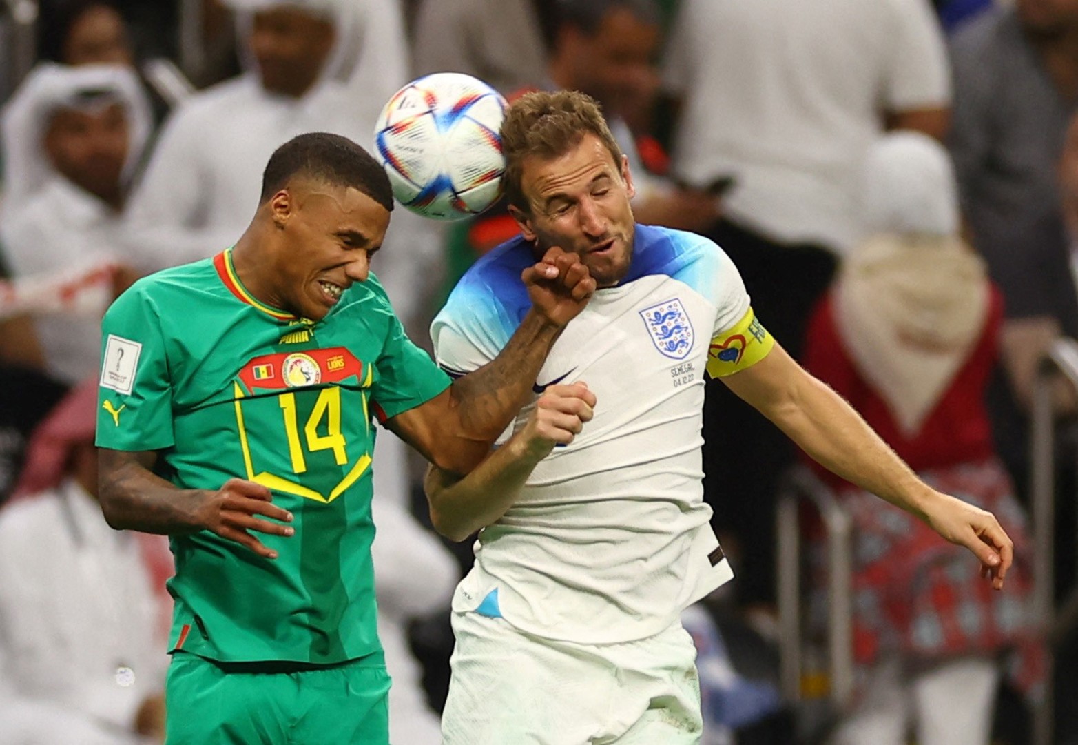 Inglaterra goleó 3-0 a Senegal y jugará ante Francia los cuartos de final del Mundial Qatar 2022.