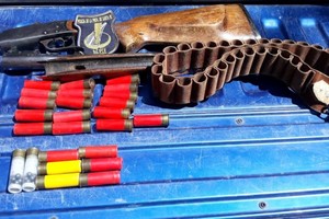 Algunas de las armas secuestradas en los distintos procedimientos.