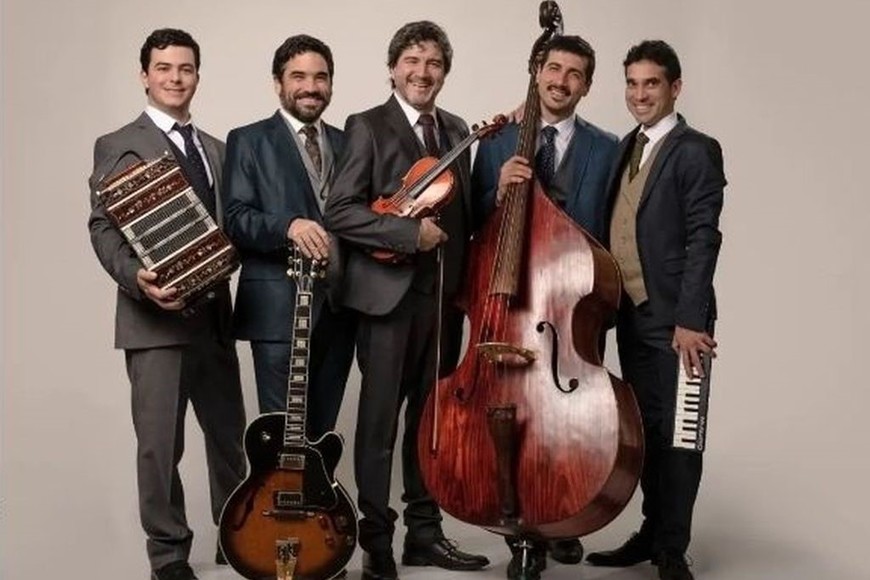 Ramiro Gallo Quinteto: Joaquín Benitez Kitegroski, Santiago Vera Candioti (también santaefesino), Gallo, Lautaro Muñoz Arista y Adrián Enríquez.