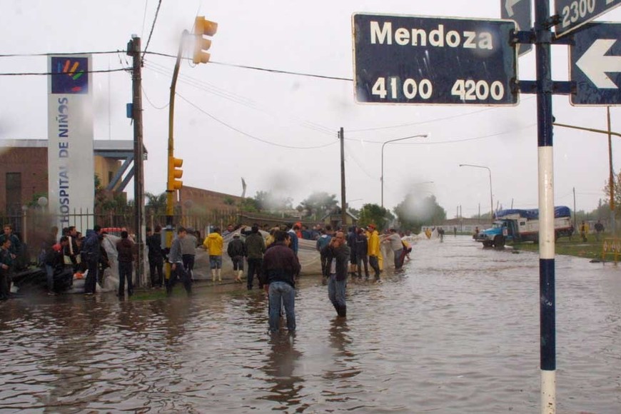 La inundación de 2003 en Santa Fe fue un antes y un después para el canal.