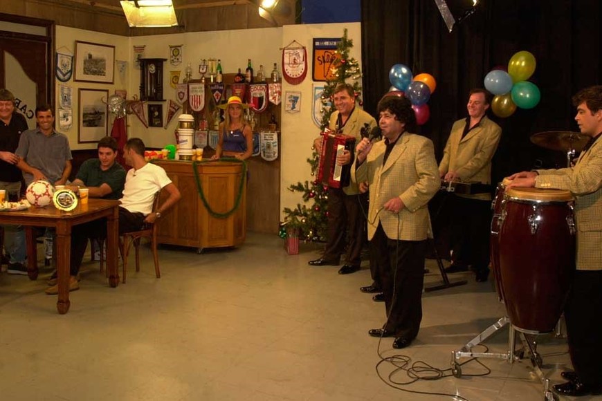 Los Palmeras también presentes en Café con Fútbol.