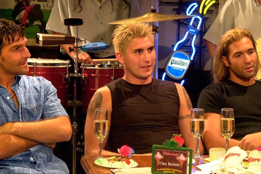 Tilger, Gigena y Castillo, los jugadores de los equipos de Santa Fe siempre acompañaron el ciclo.