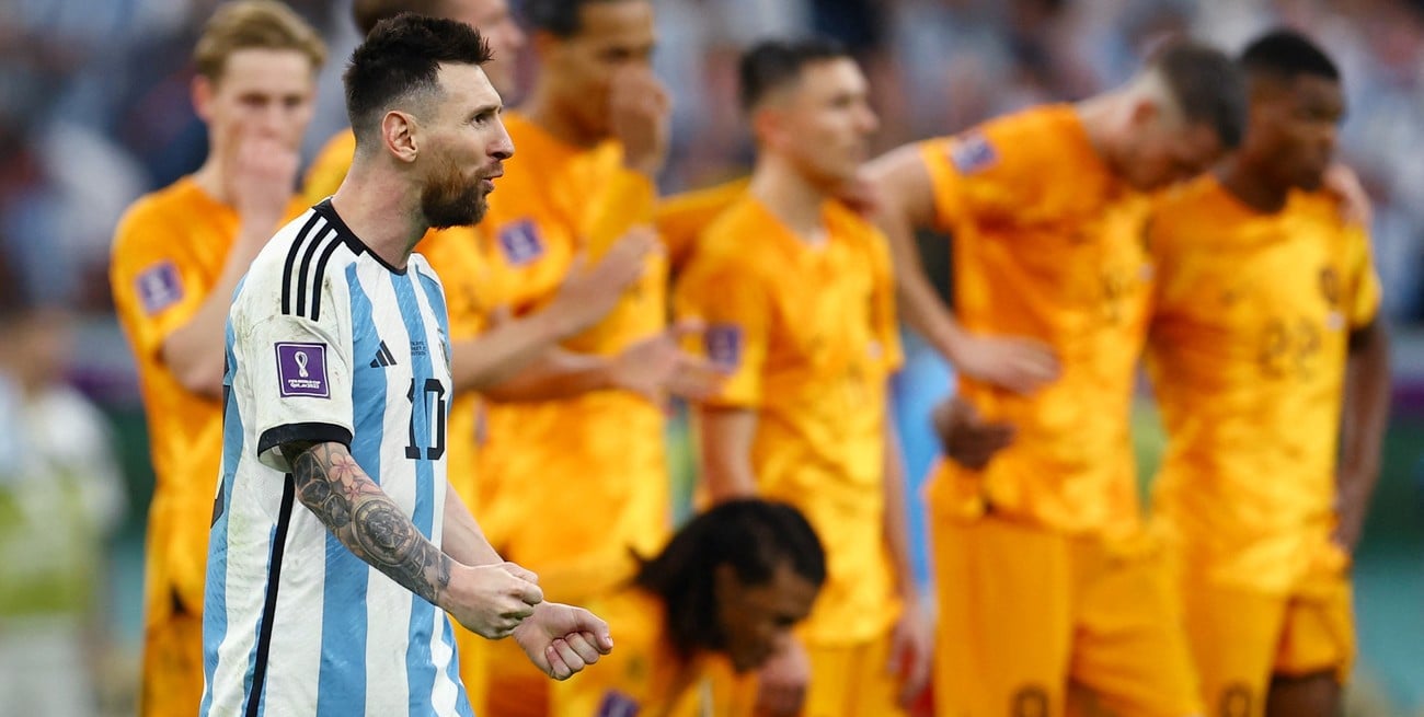 Fuerte final de Messi: ¿Qué mirás bobo?