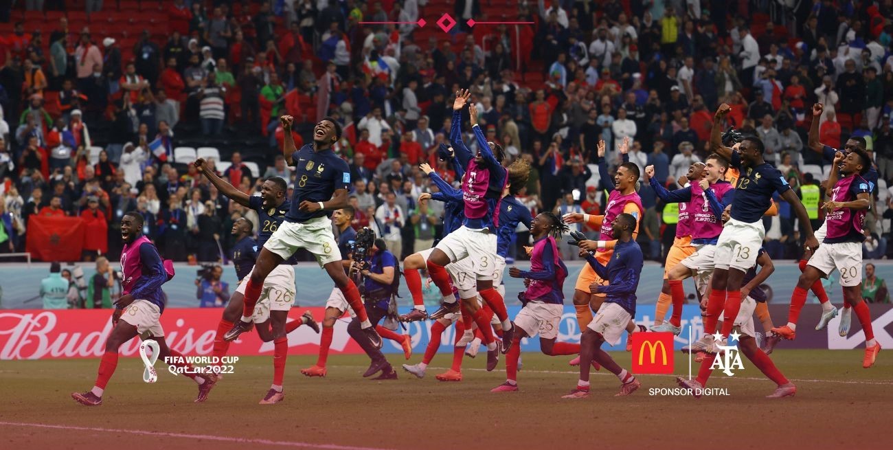 La foto del día: Francia le puso fin al sueño marroquí y jugará la final ante Argentina