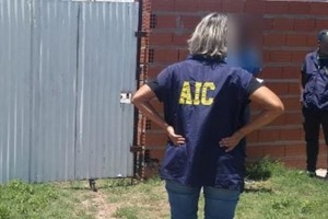 El momento del operativo.