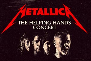 Metallica, afiche de The Helping Hands Concert