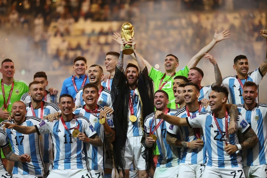 Argentina Campeón: mirá la entrega de la Copa 