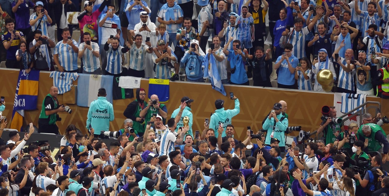 Los emotivos relatos de los periodistas por el campeonato obtenido por Argentina en Qatar 2022