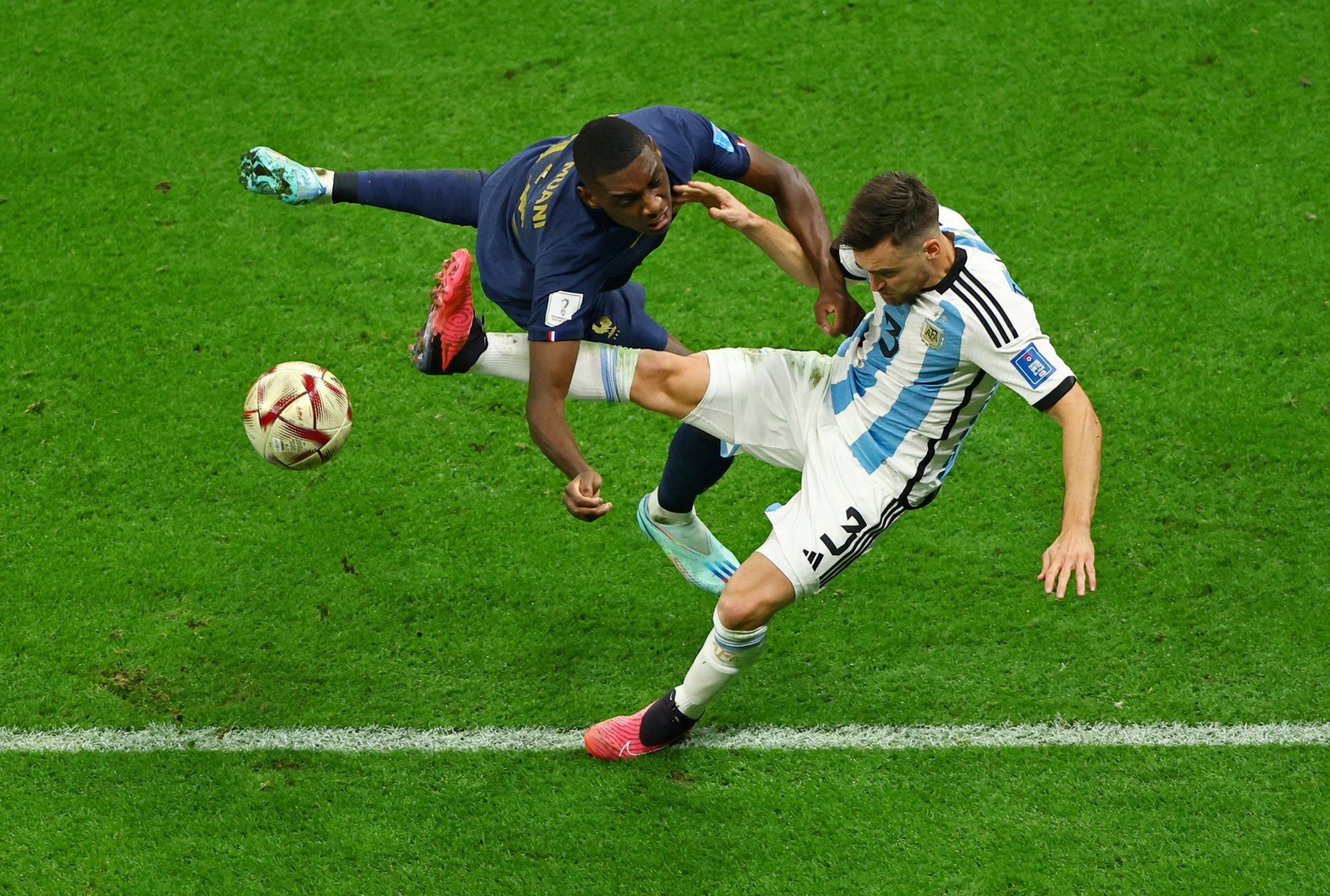 Argentina juega ante Francia la final de la Copa del Mundo de Fútbol.