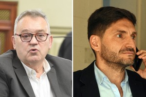 Gabriel Real y Maximiliano Pullaro.