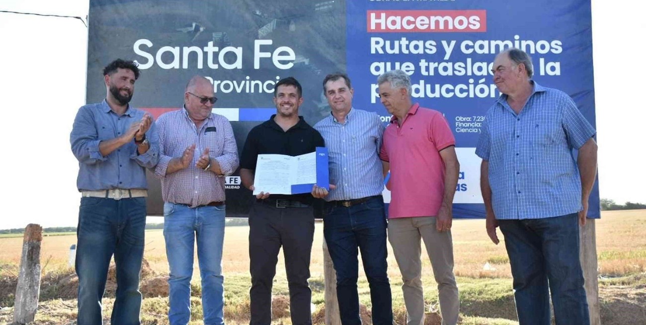 Invierten más de 60 millones de pesos para obras en caminos de Matilde y San Carlos Sud