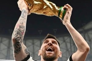 La publicación récord de Messi en Instagram.