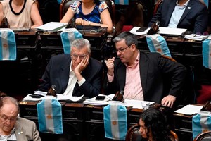 Martínez se mostró preocupado por la "obstaculización en el funcionamiento del Congreso". Crédito: Pepe Mateos / Télam