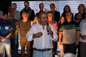 Oscar Martínez, referente del massismo en la provincia.