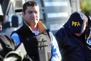 El momento de la detención.