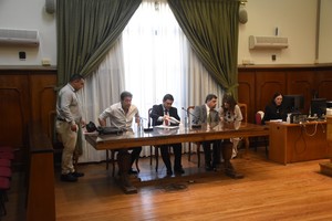 El tribunal se expidió en torno la la audiencia de apelación de sentencia que tuvo lugar el 16 de diciembre último. Crédito: Mauricio Garín.