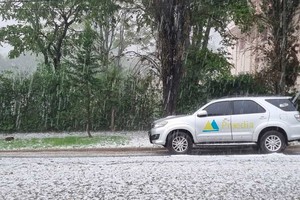 Granizo Villa General Belgrano