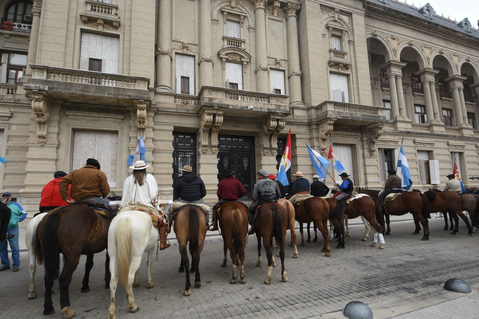 articular protesta y pedido de seguridad. Cansados de la inseguridad, más de 30 jinetes a caballo marcharon por las calles del centro de la ciudad. Los manifestantes llegaron hasta Casa de Gobierno, donde entregaron un petitorio y pidieron soluciones ante los numerosos episodios de robo y faena de animales en Santa Fe y la región.