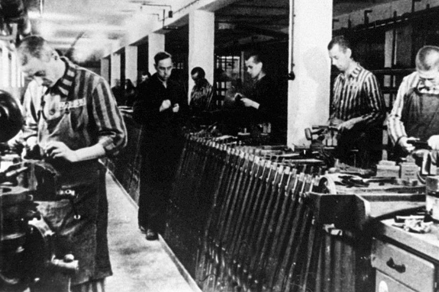 Vista de los campos de concentración nazis. Foto: Archivo El Litoral